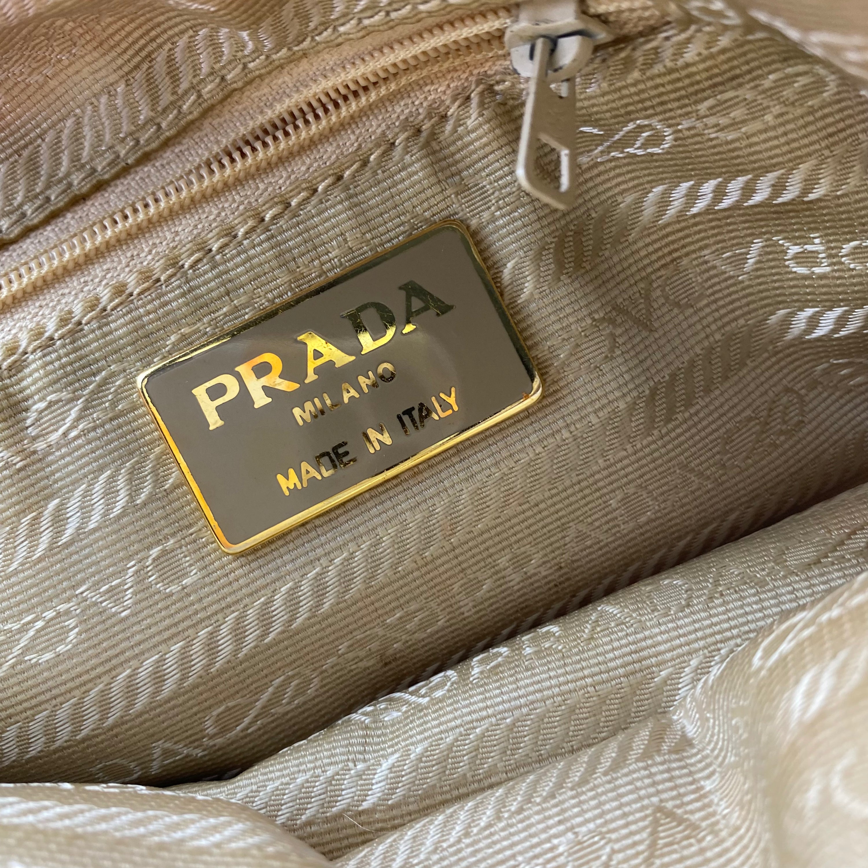 Prada Satin Crossbody Bag