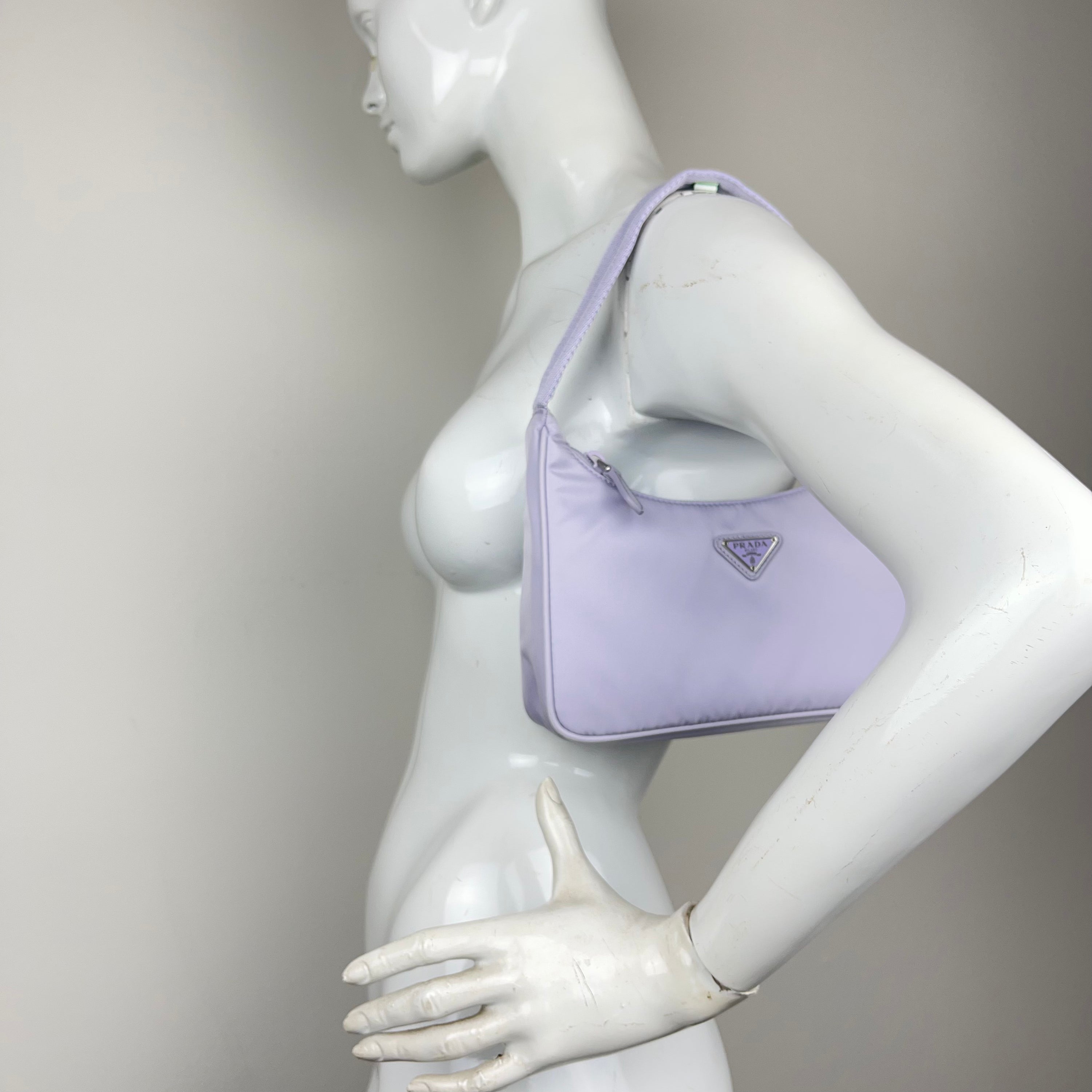 Prada Re-Edition Lilac Bag