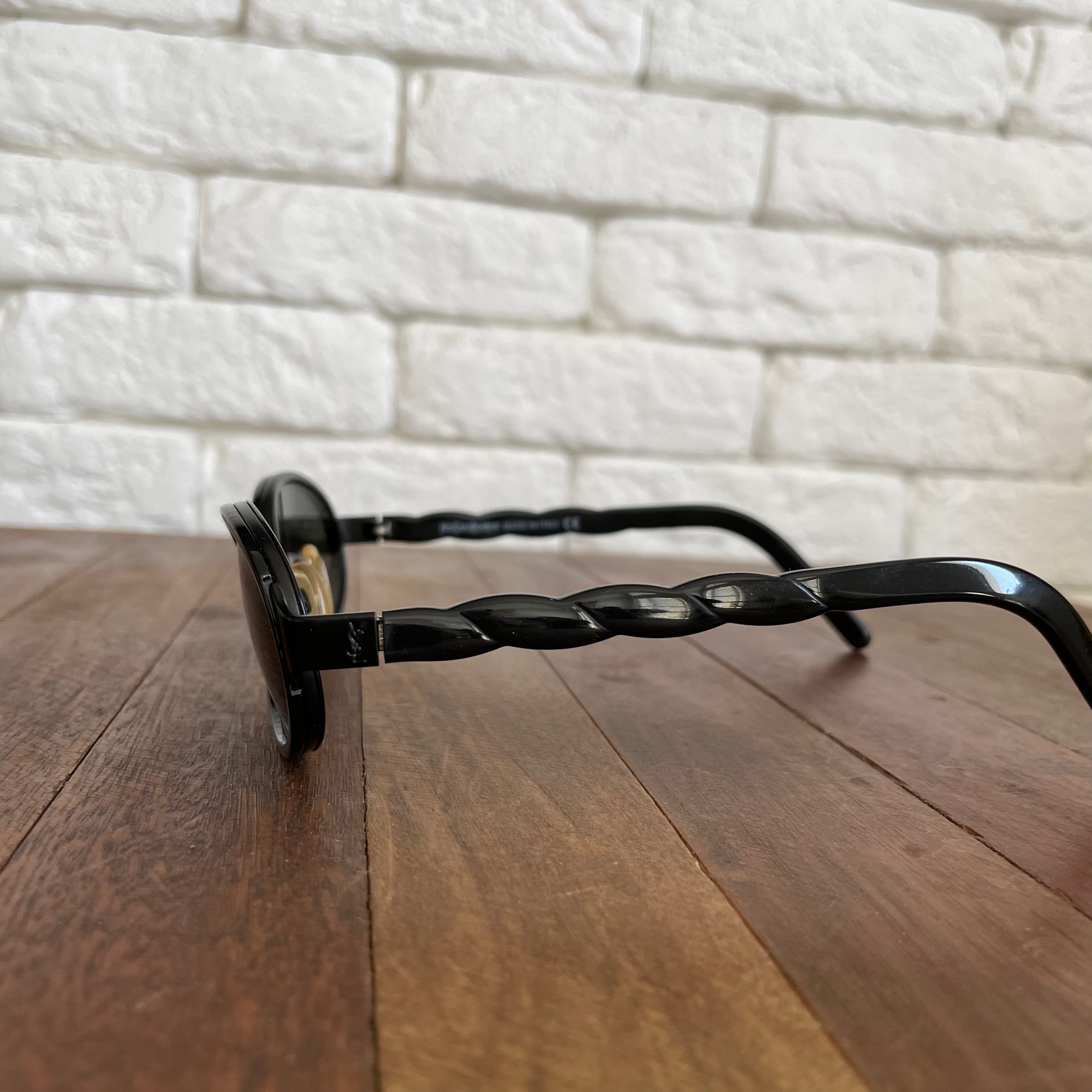 Yves Saint Laurent 6075 Black Sunglasses