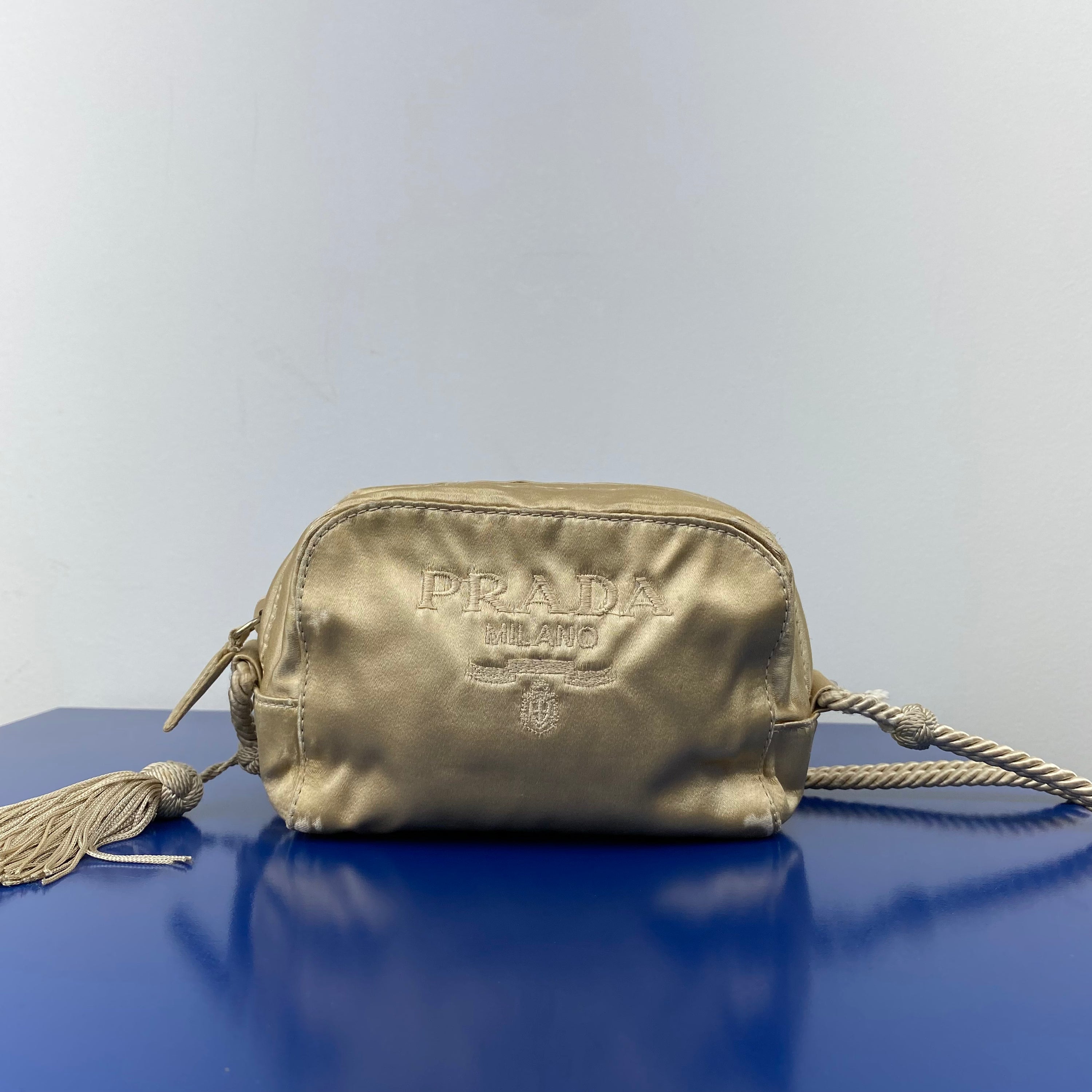 Prada Satin Crossbody Bag