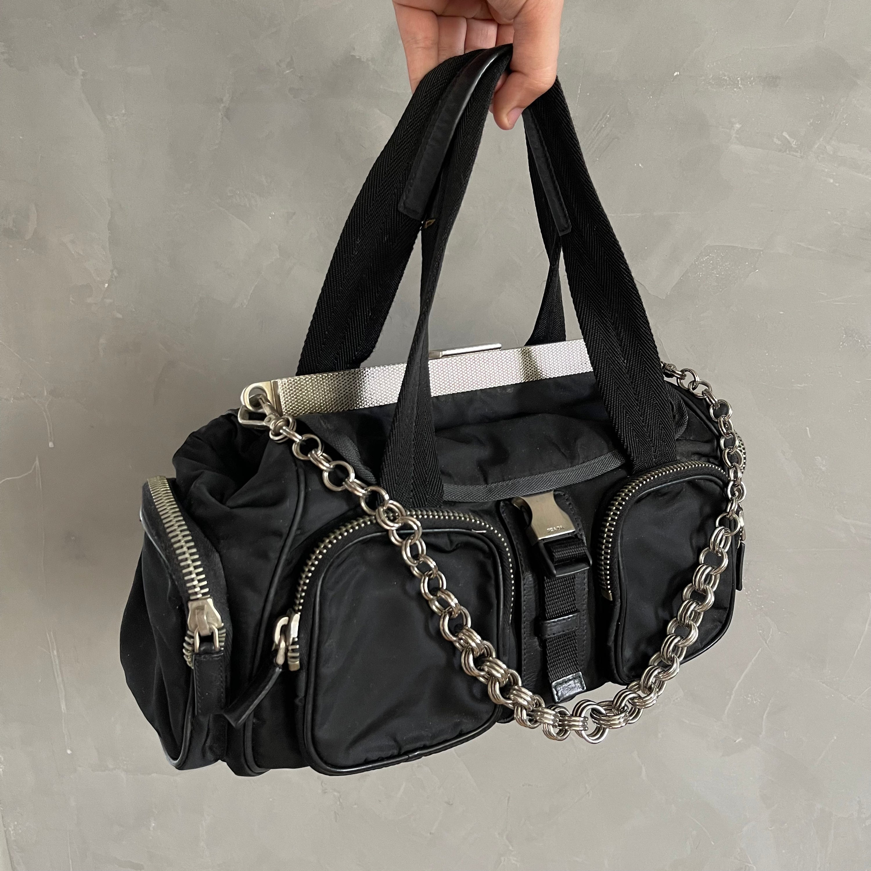 Prada Active Cargo Chain Bag