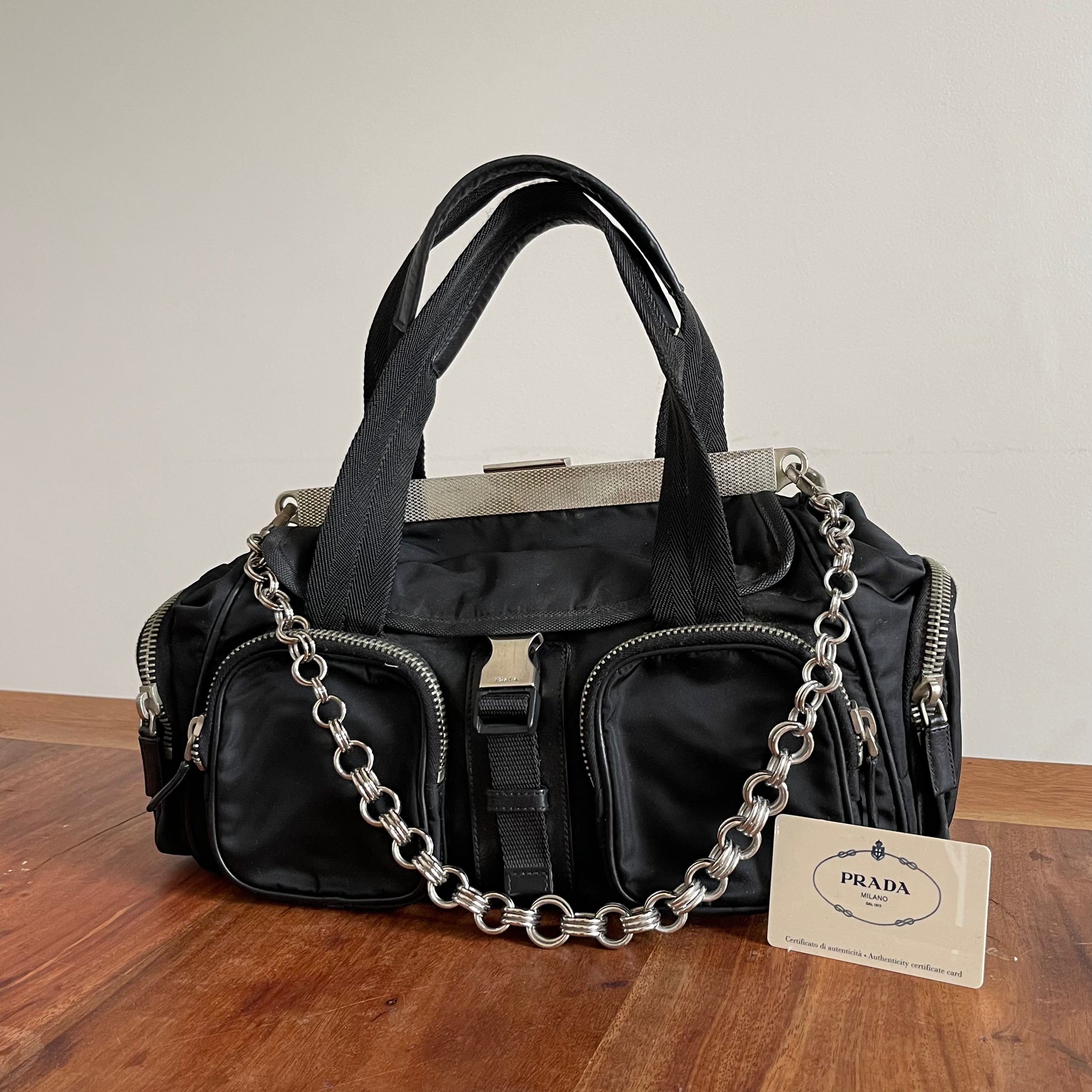 Prada Active Cargo Chain Bag