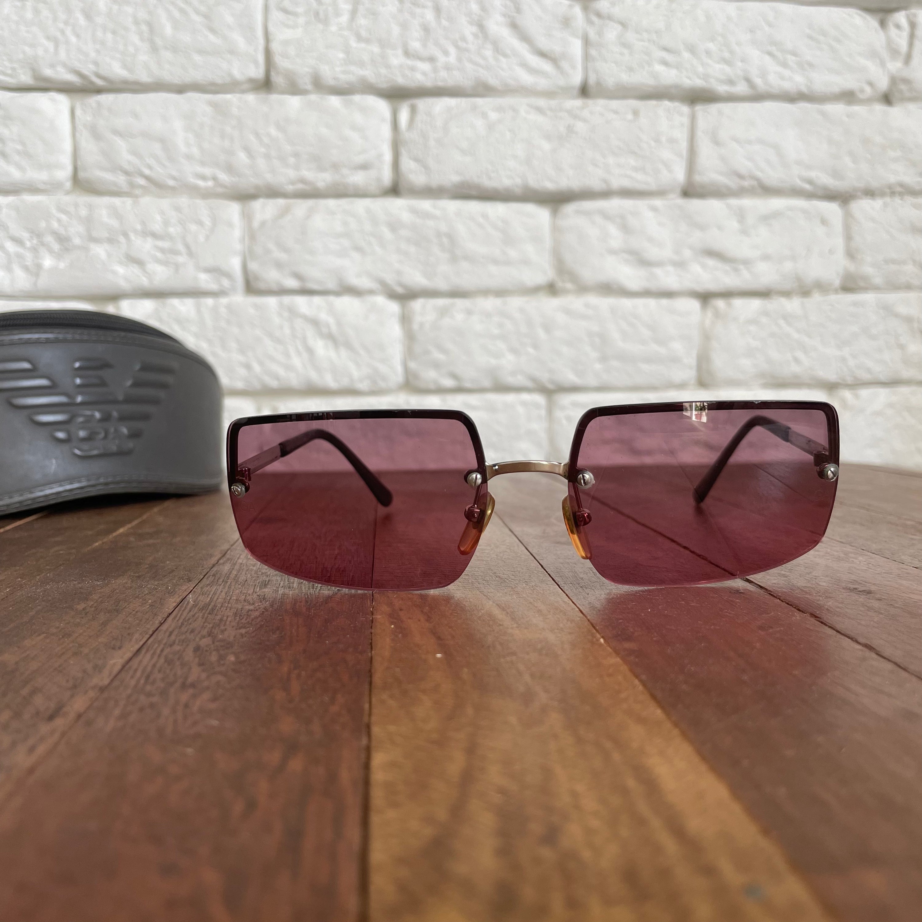 Giorgio Armani Pink Sunglasses