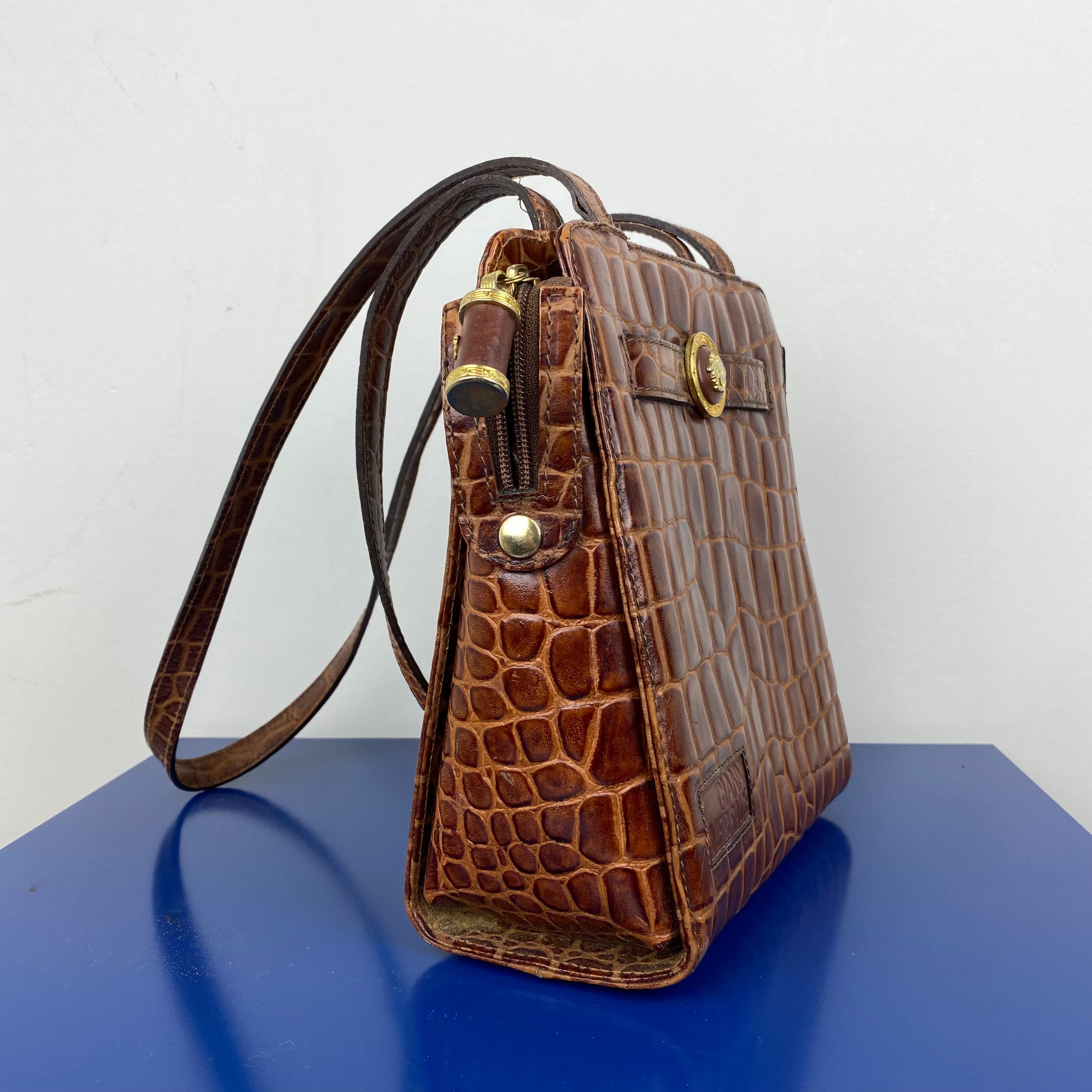 Gianni Versace Croco Bag