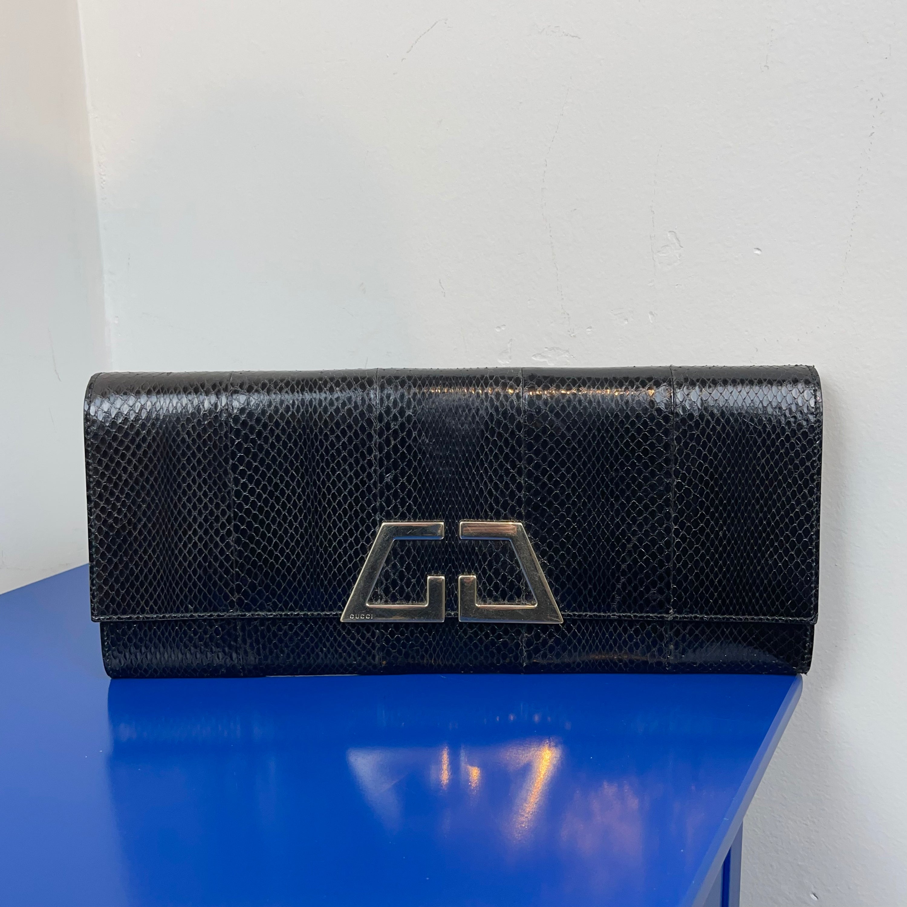 Gucci GG Logo Clutch