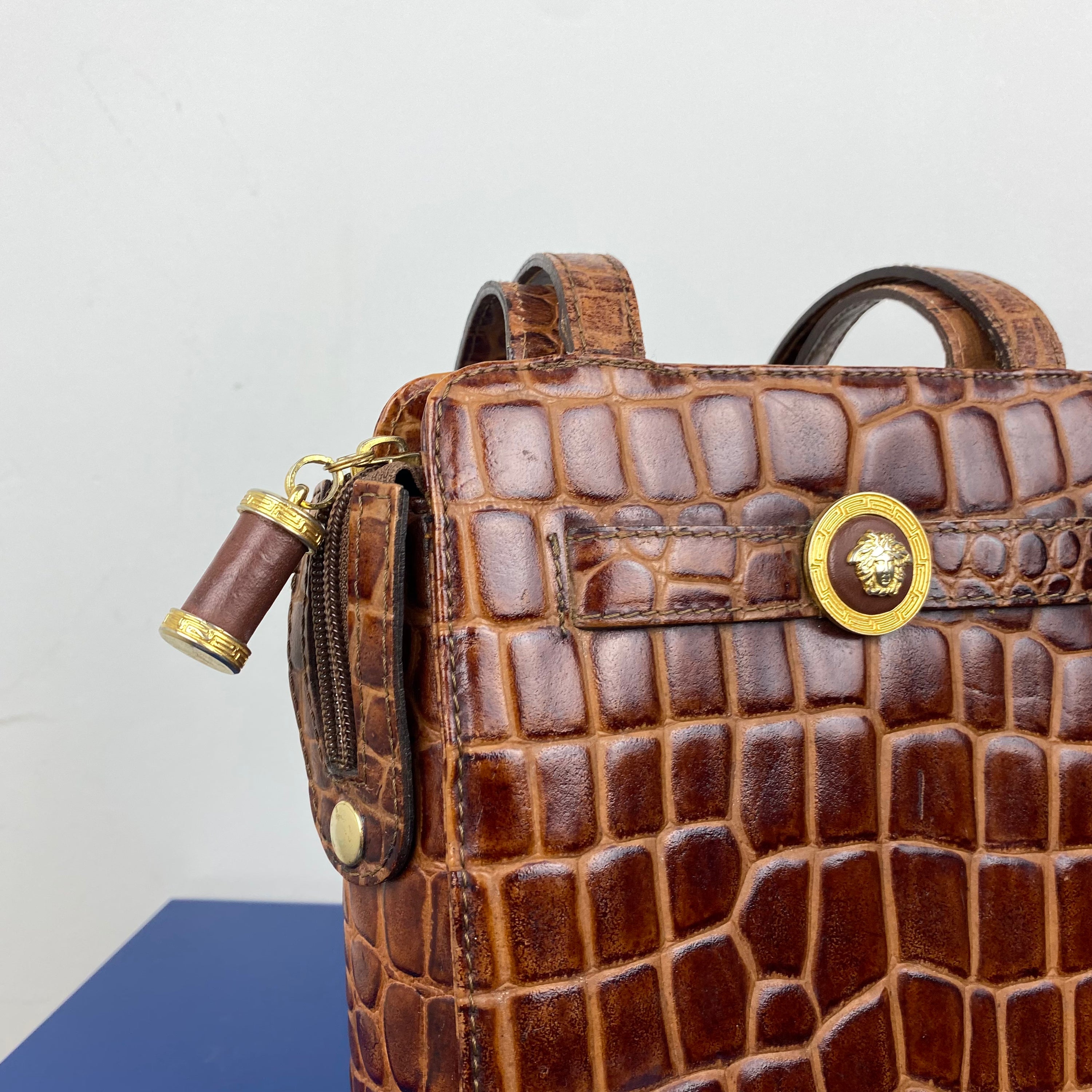 Gianni Versace Croco Bag