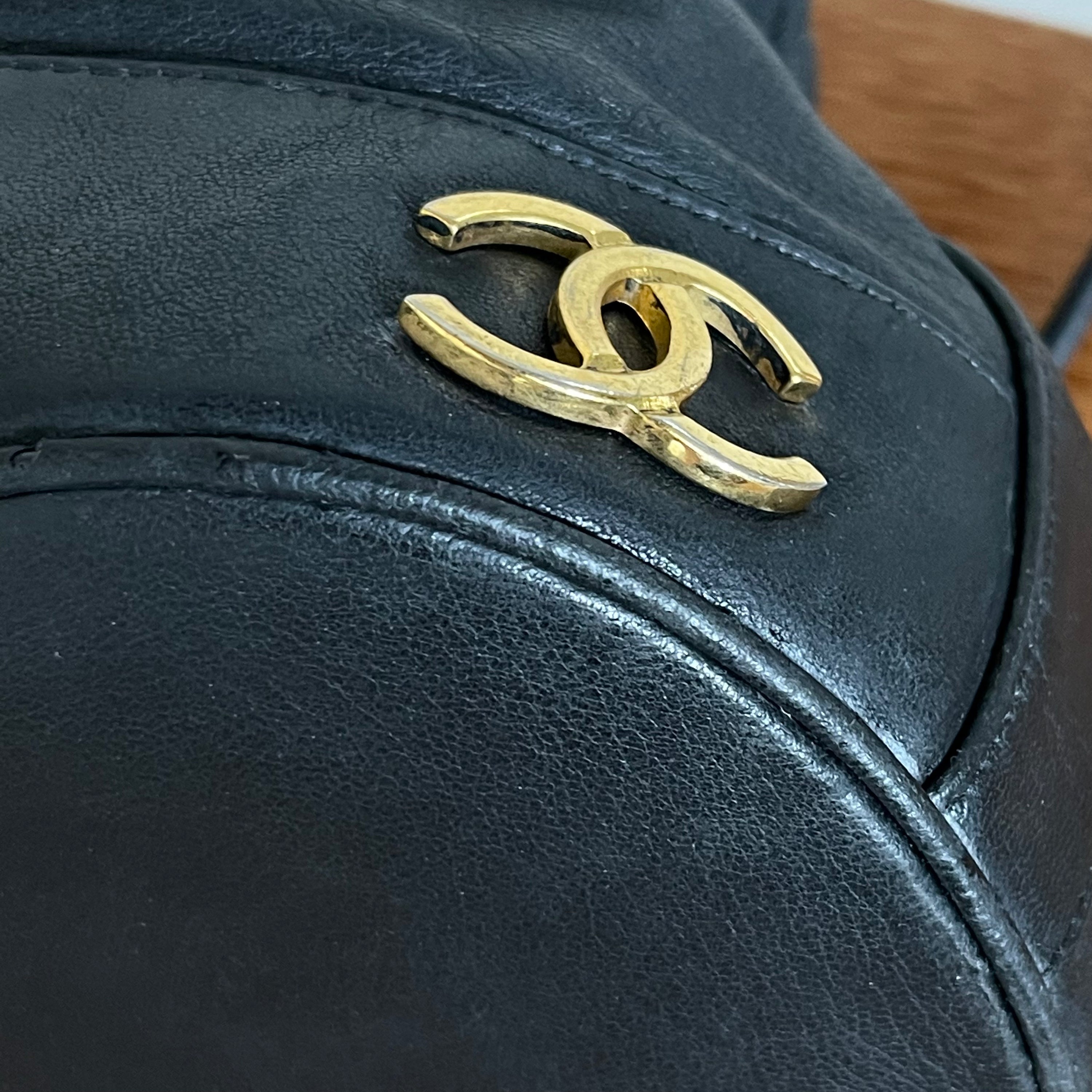 Chanel Lambskin 90s Bucket Bag