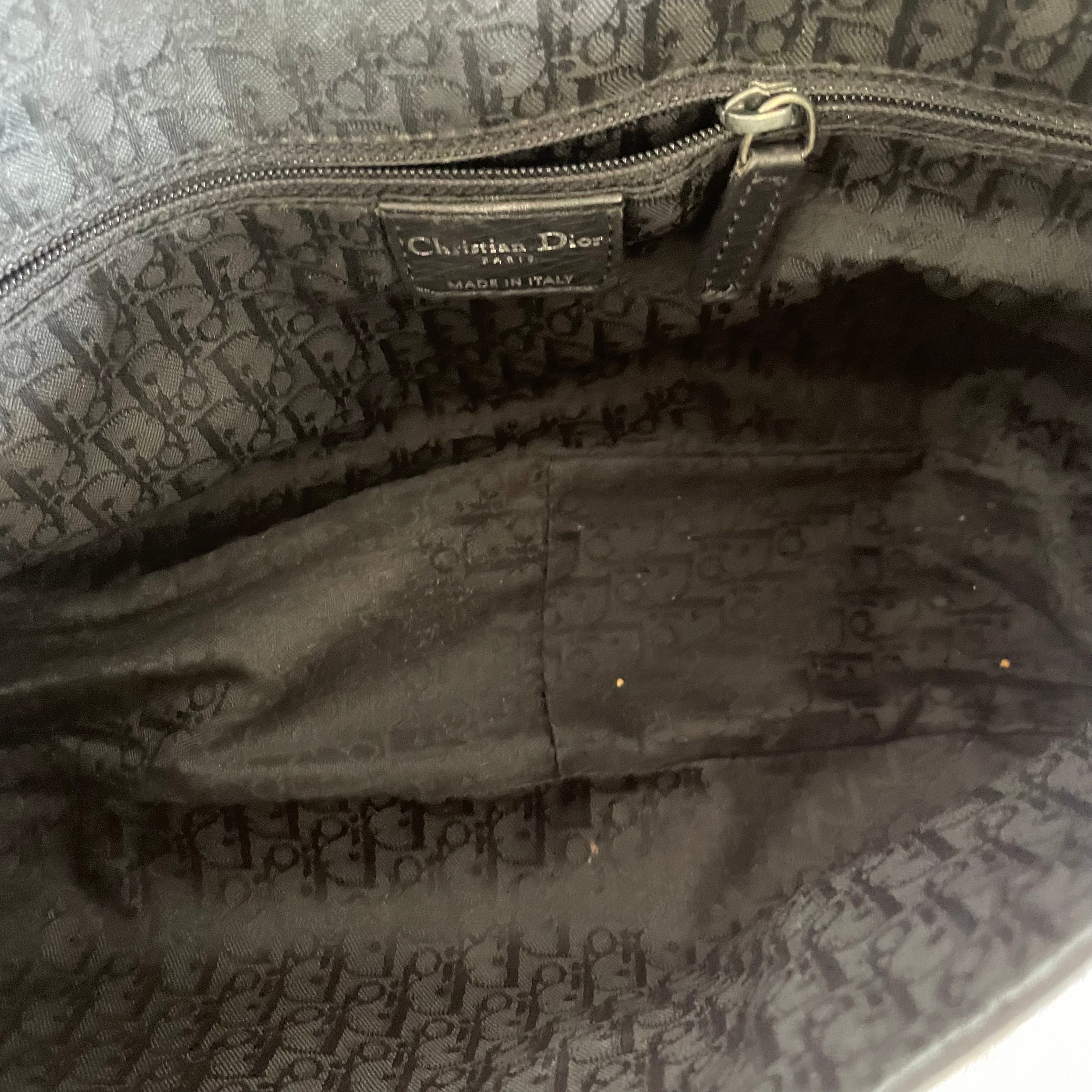 Christian Dior Saddle Gaucho Shoulder Bag