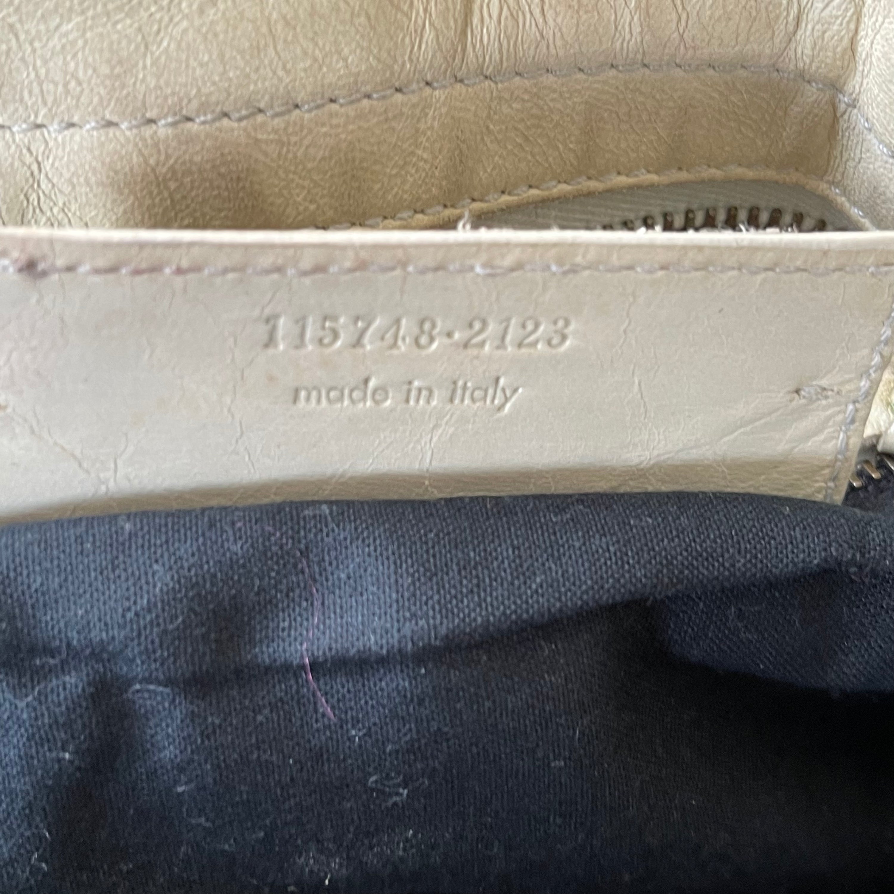Balenciaga Motorcycle Cream Bag