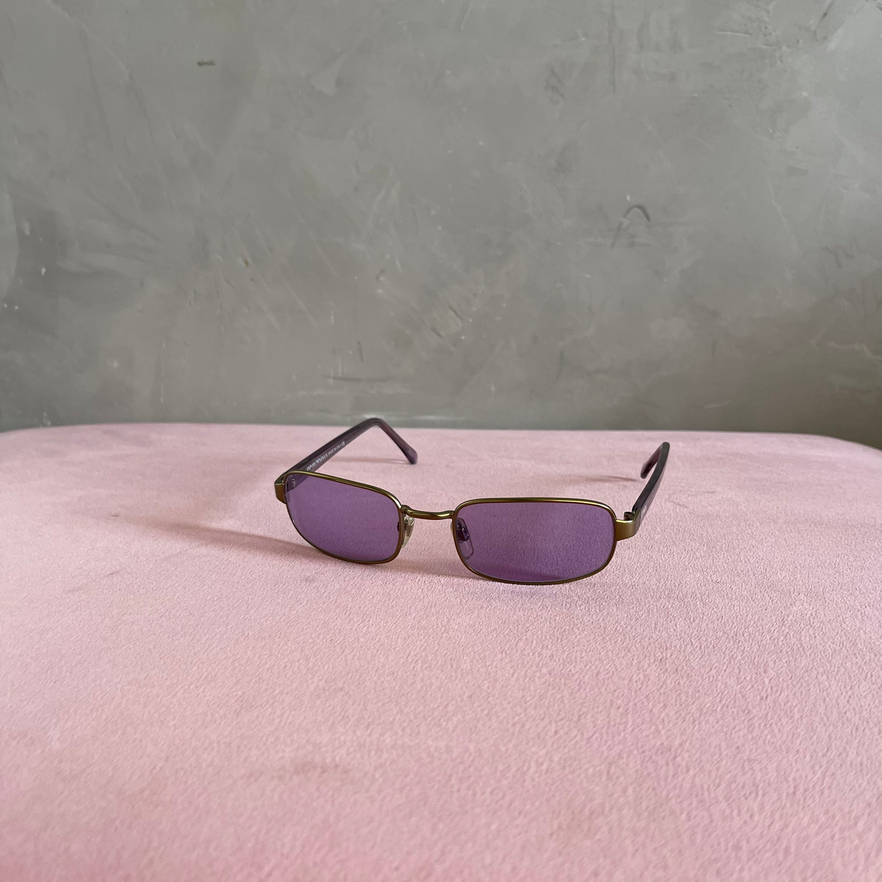 Armani Purple Sunglasses