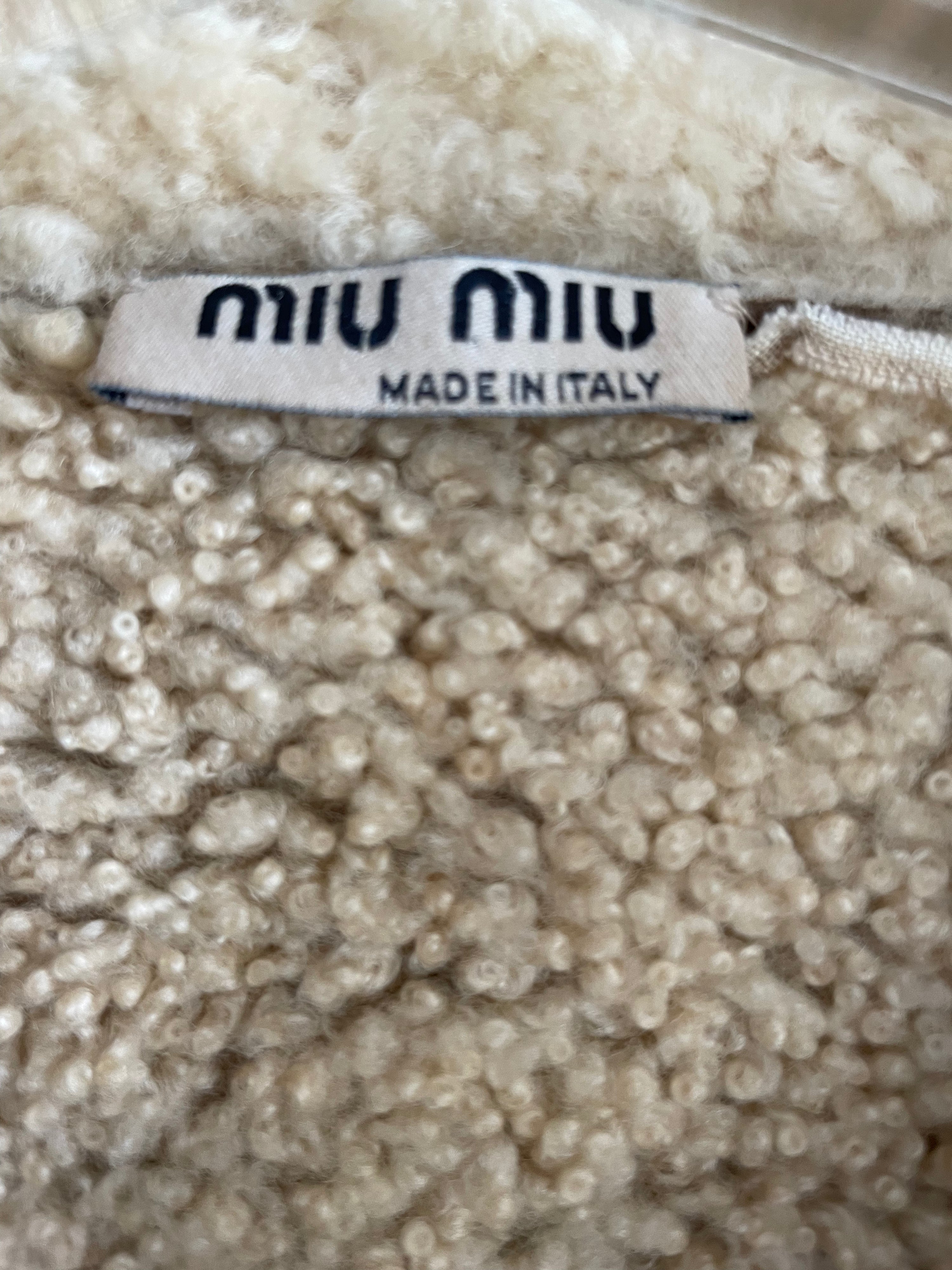 Miu miu Shearling Jacket