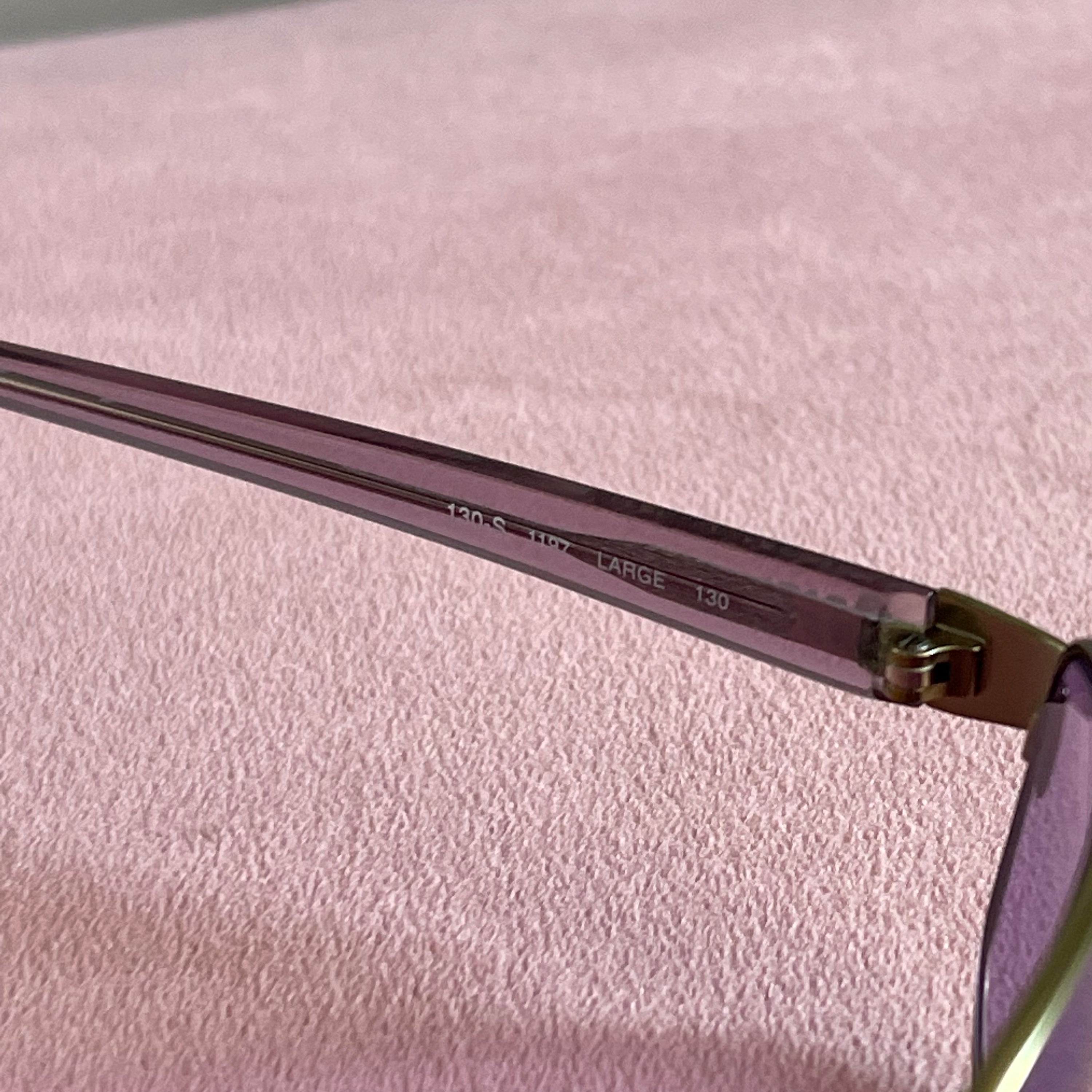 Armani Purple Sunglasses