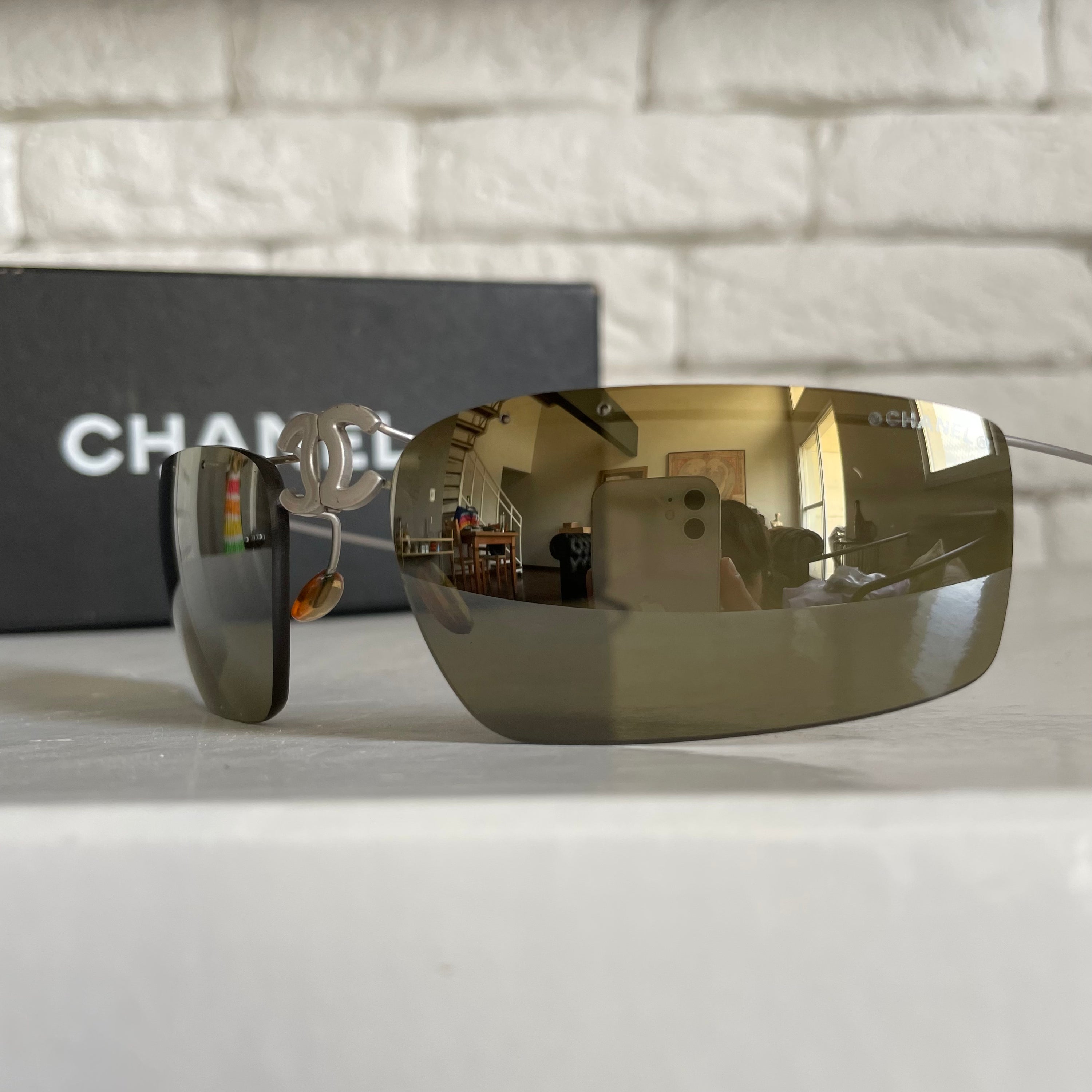 Chanel Logo Sunglasses