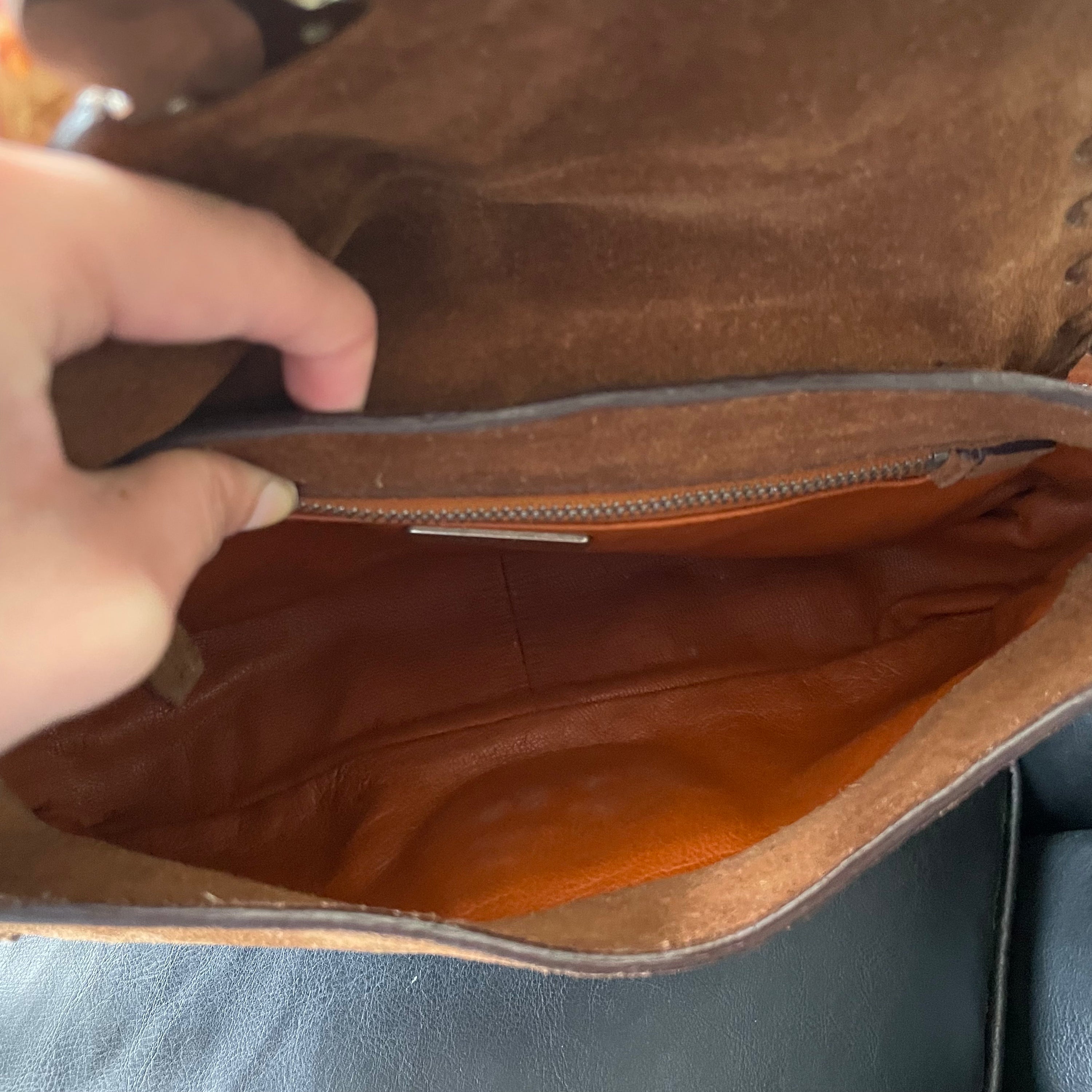 Prada Suede Shoulder Bag