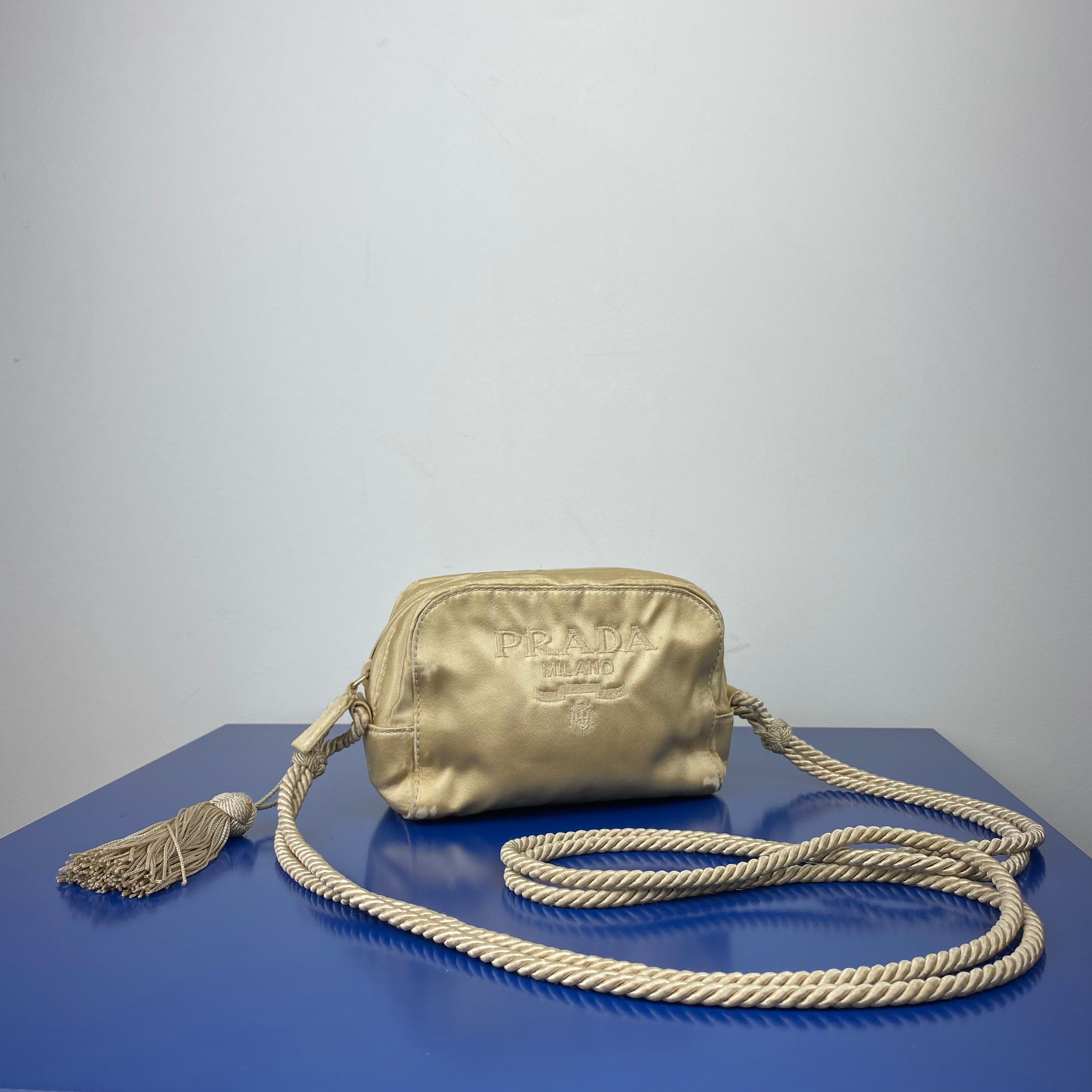 Prada Satin Crossbody Bag
