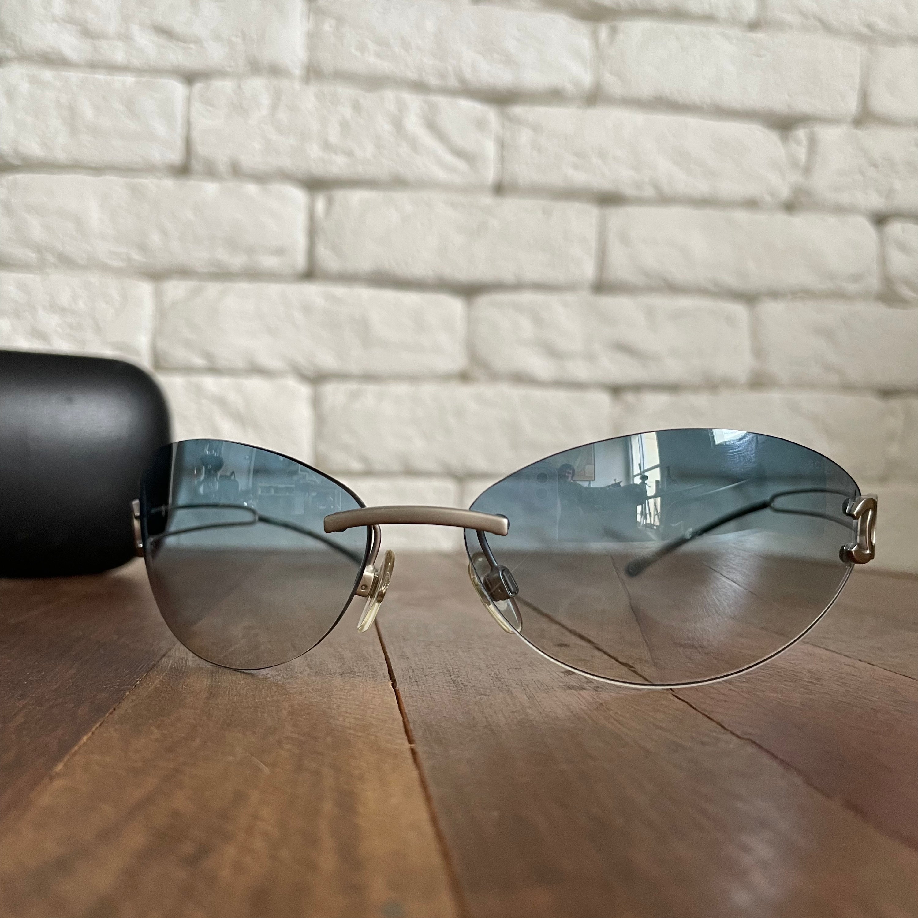 Chanel 4049 Transparent Blue Sunglasses