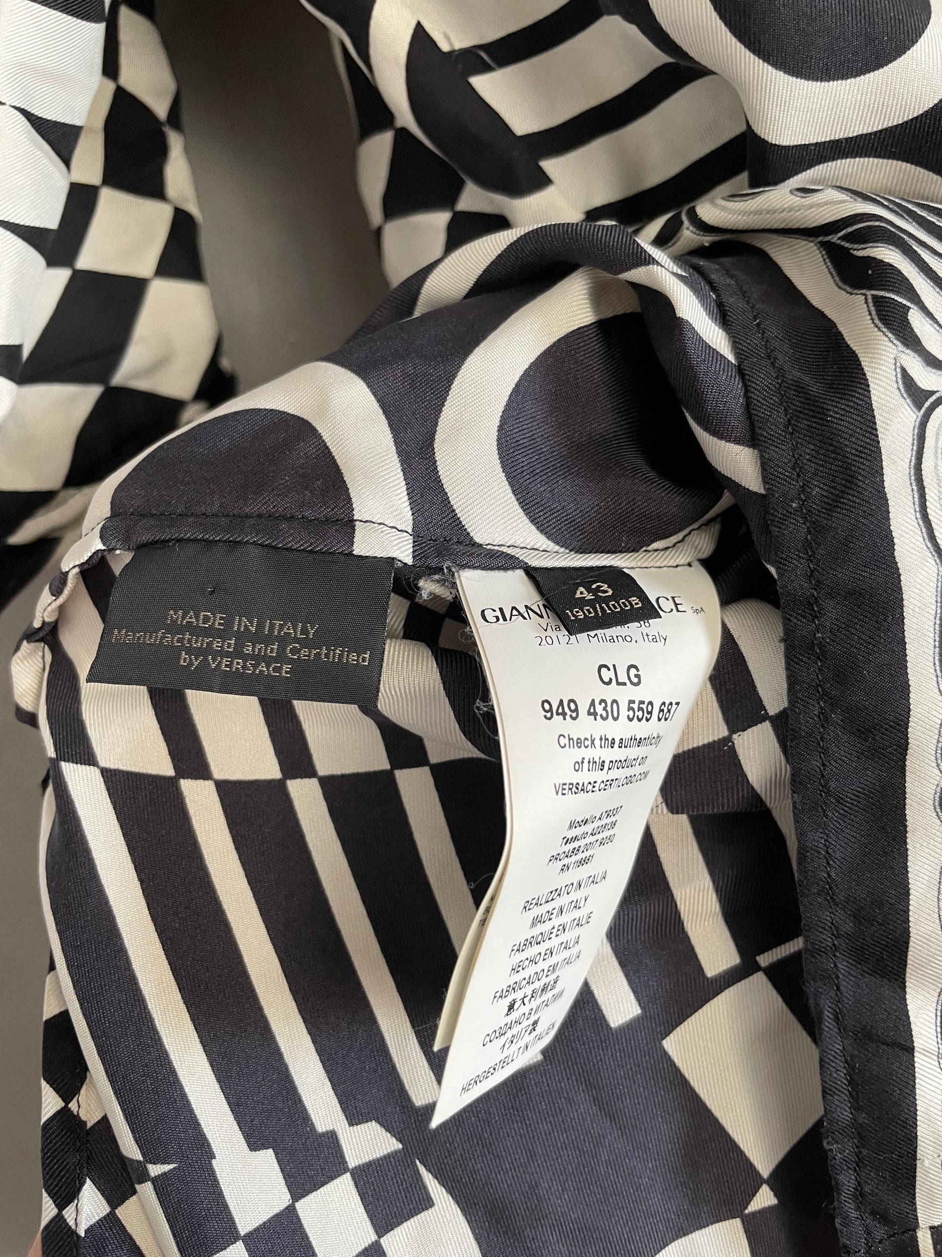 Versace Silk Shirt 2019
