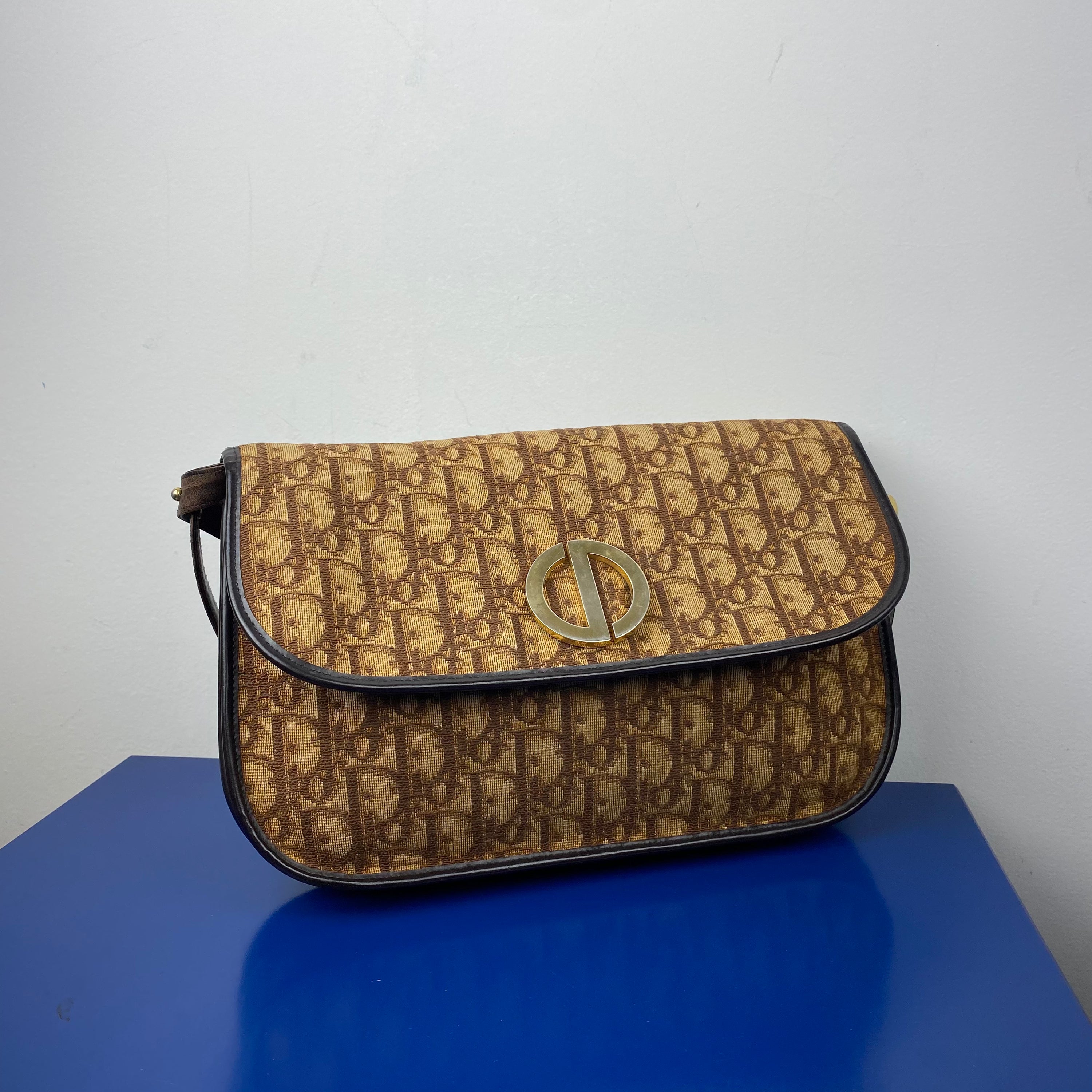 Christian Dior Vintage Monogram Shoulder Bag