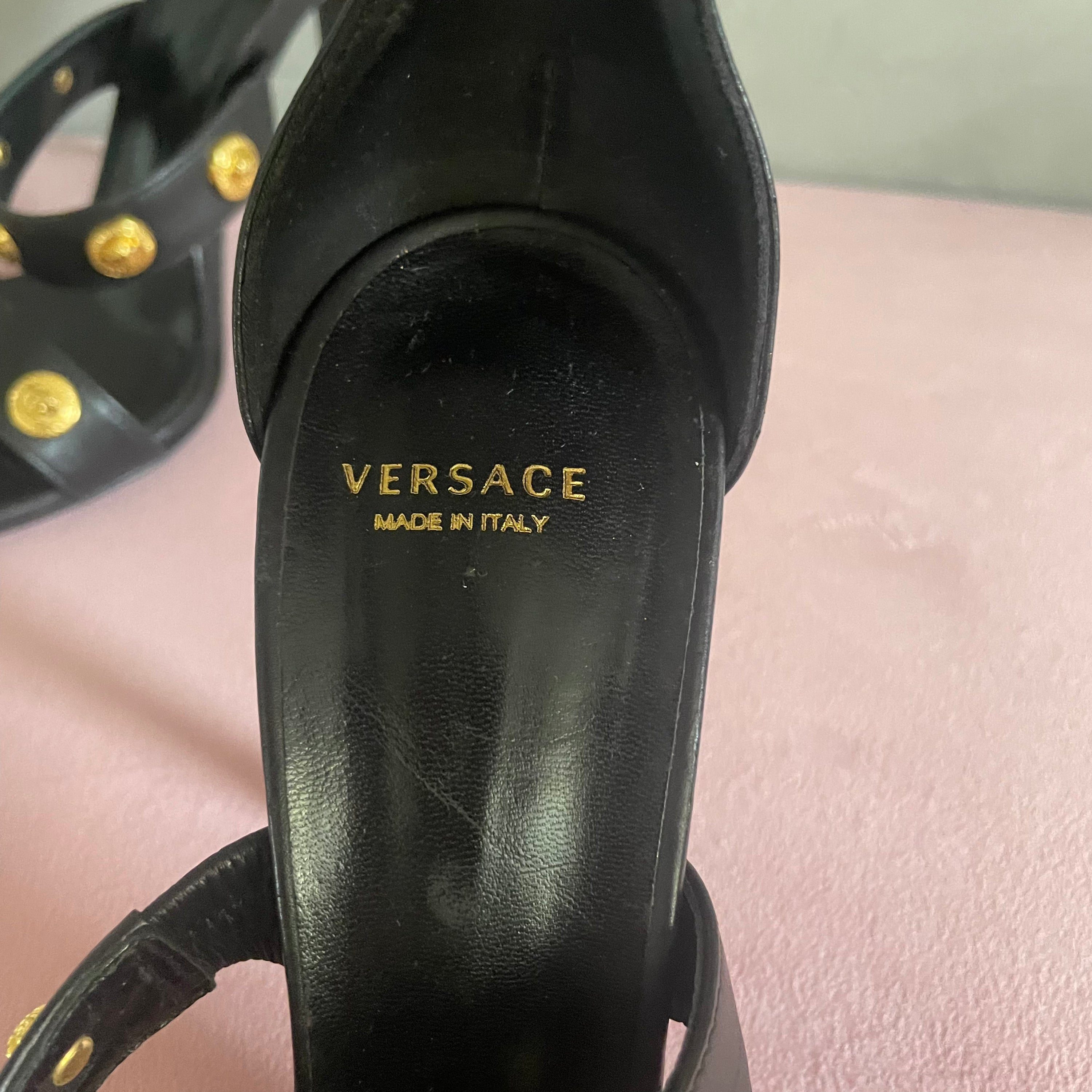 Versace Medusa Heels