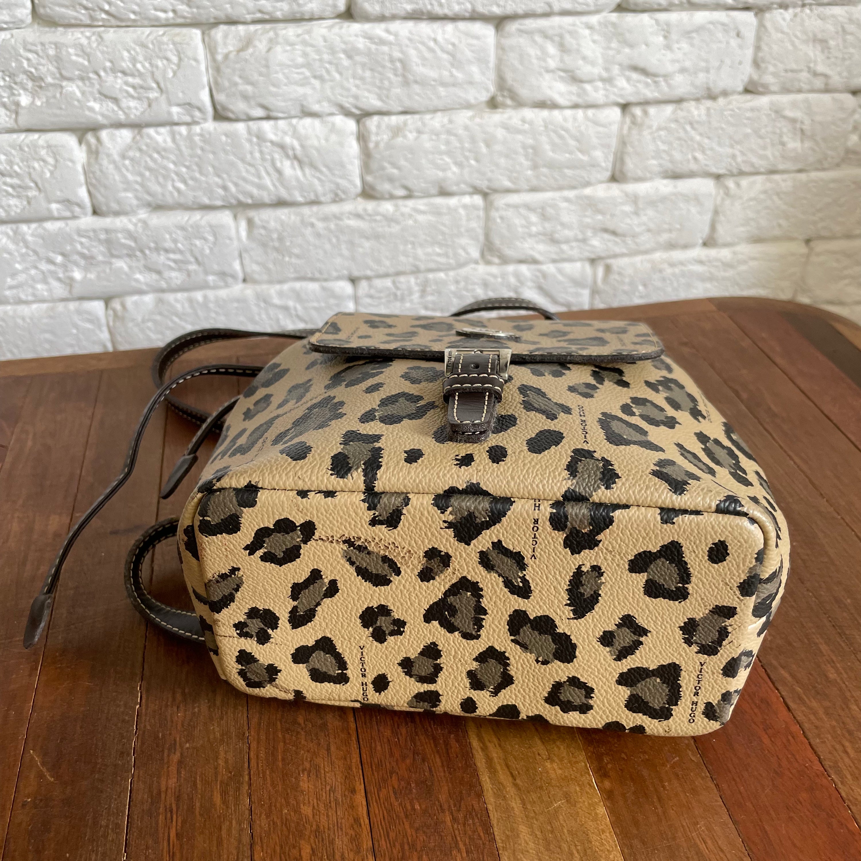 Victor Hugo Animal Print BackPack