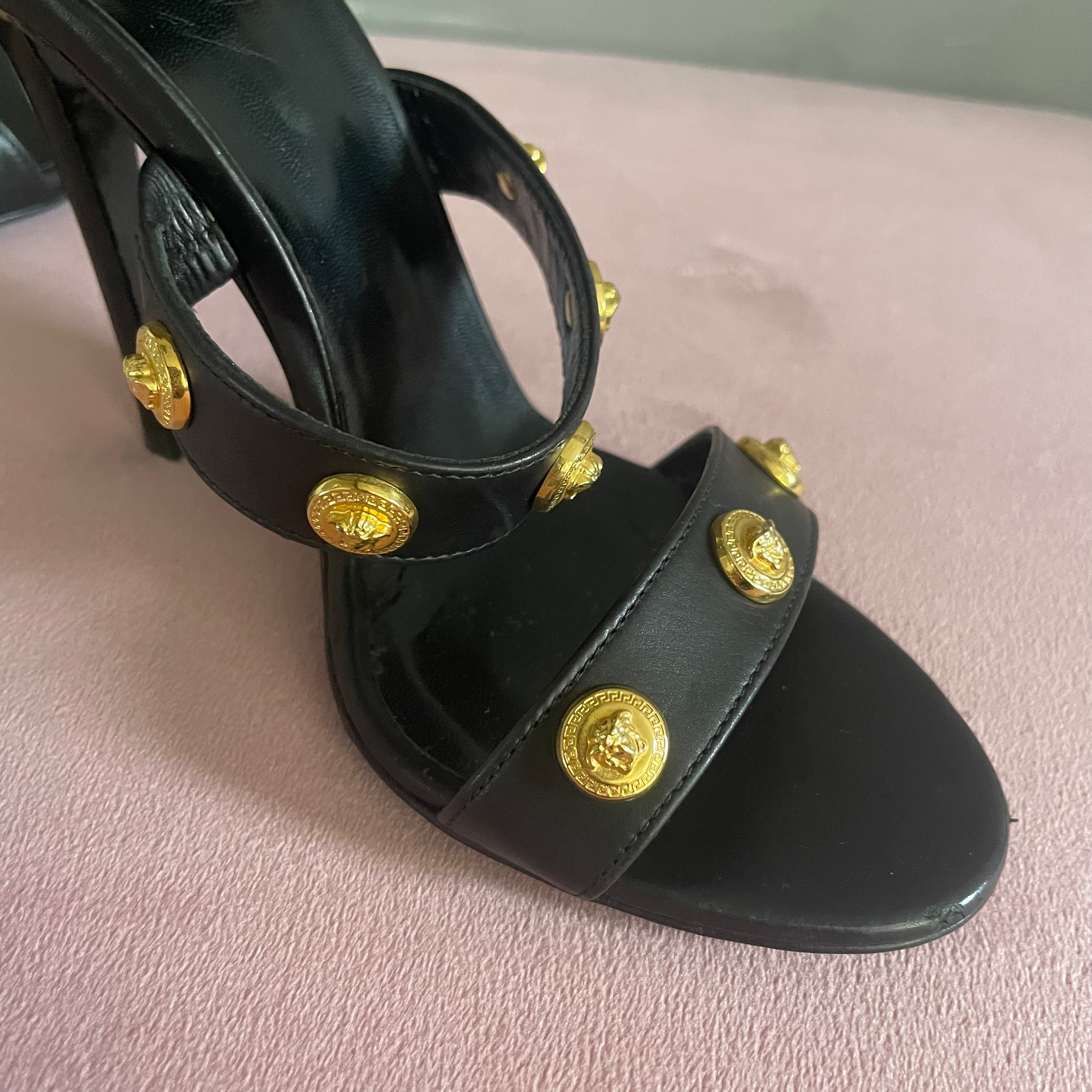 Versace Medusa Heels