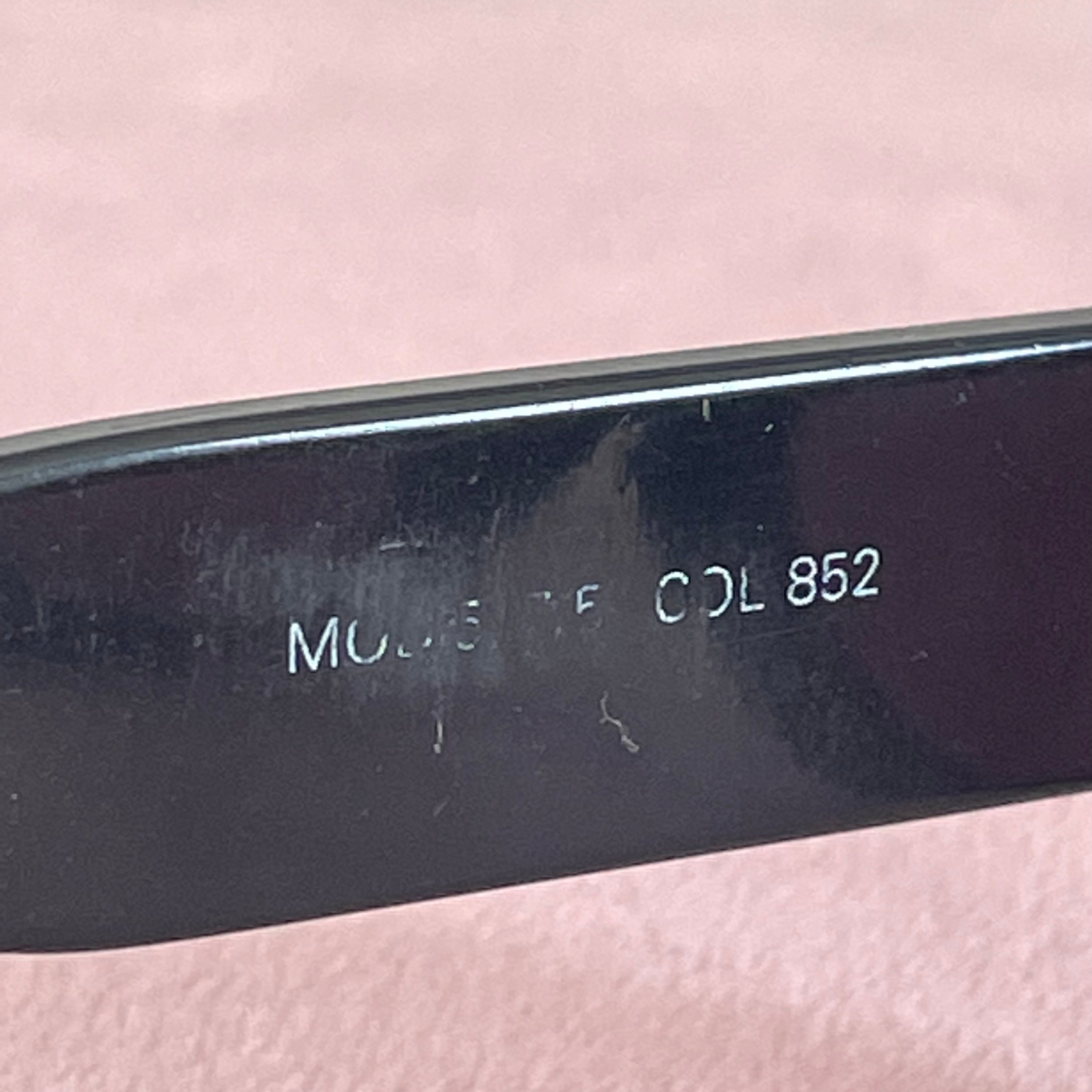 Gianni Versace Round Pink Sunglasses