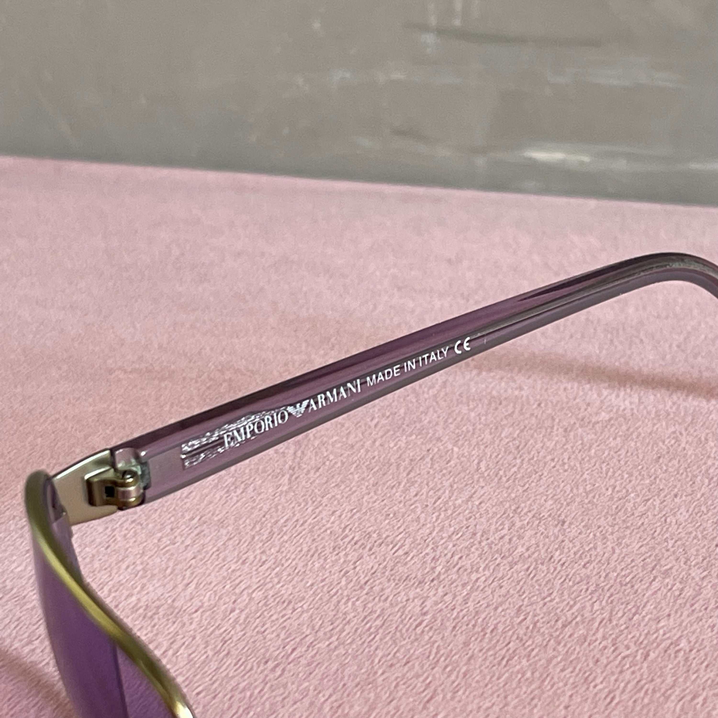 Armani Purple Sunglasses