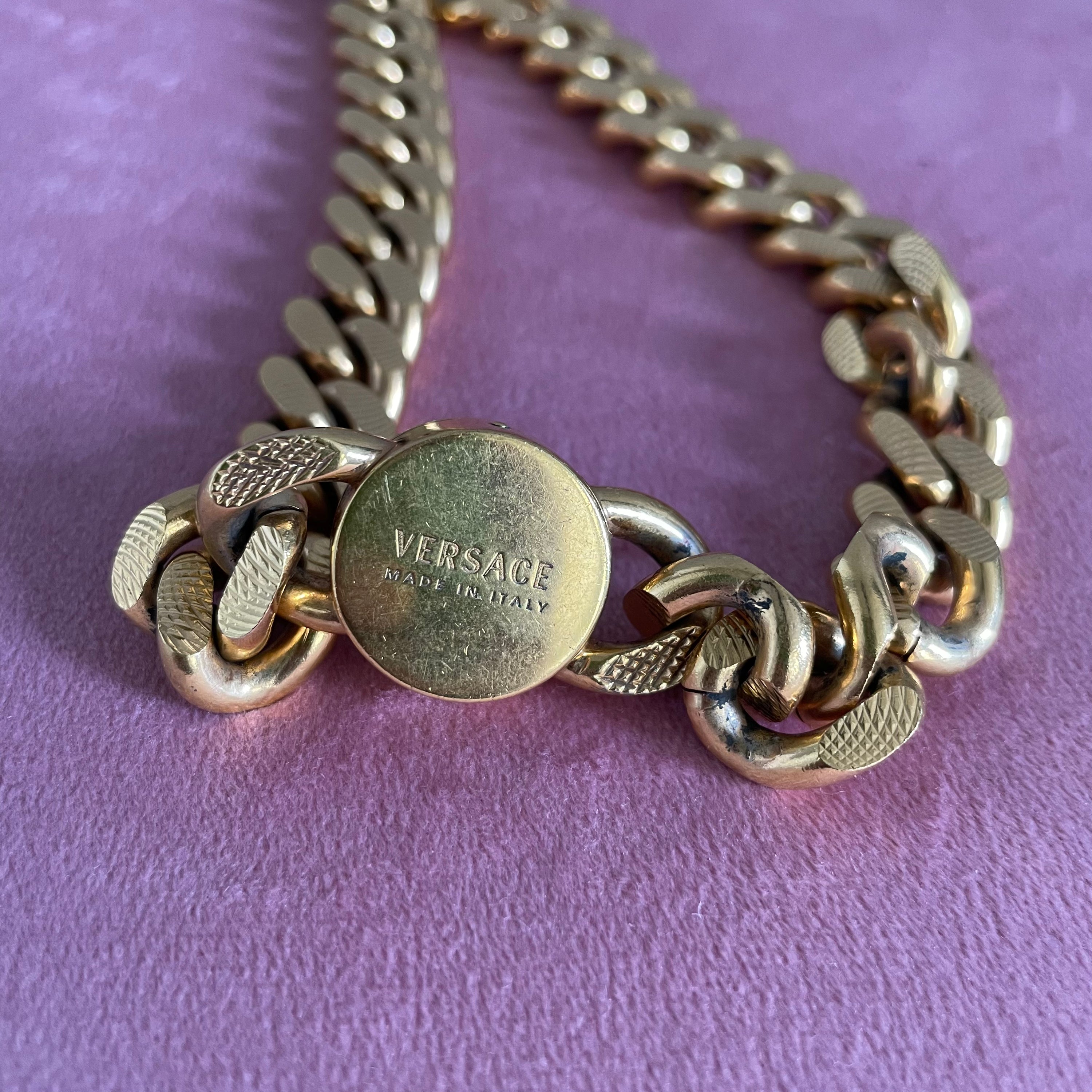 Versace Medusa Chain Choker