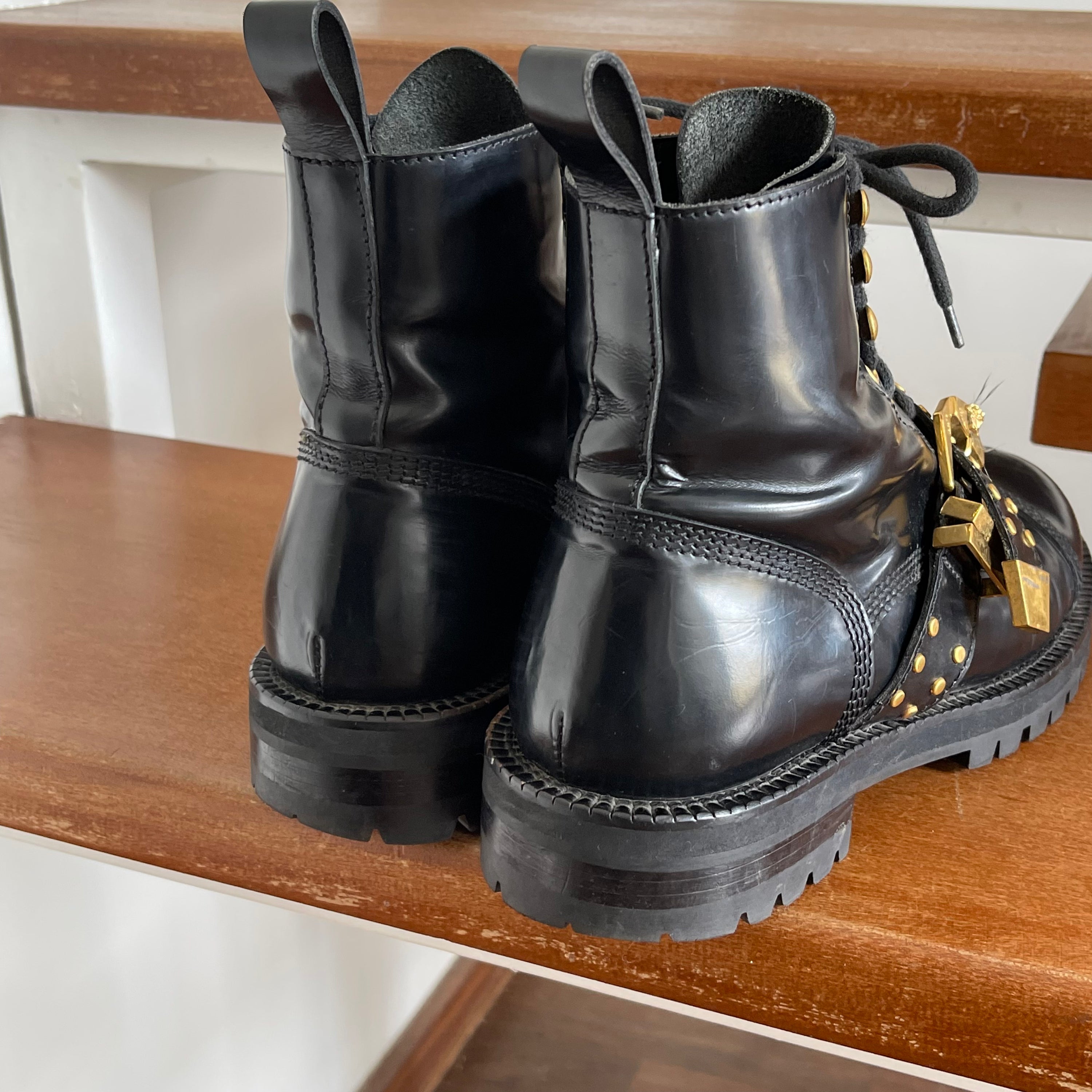 Versace 2018 Runway Boots
