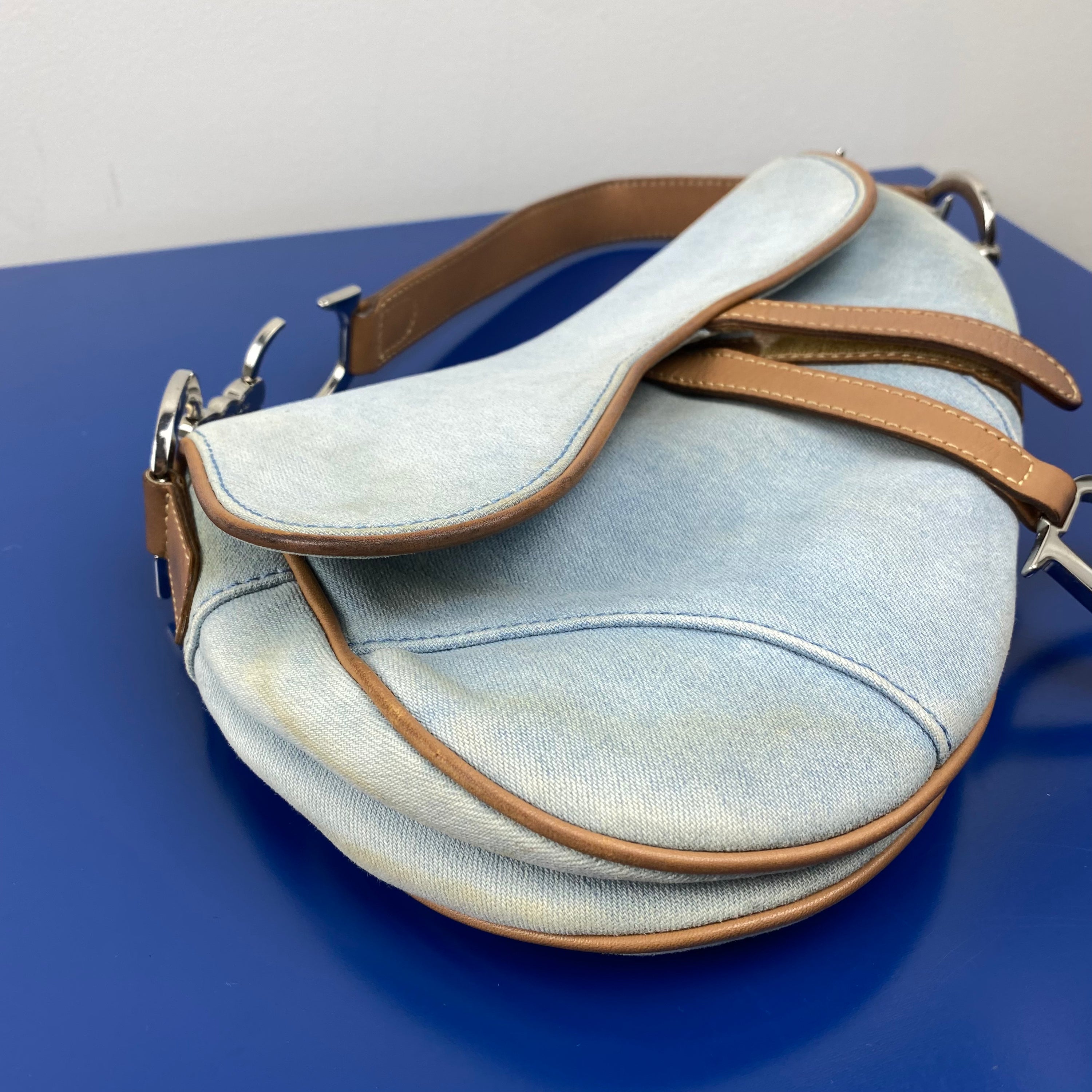 Dior Denim Saddle Bag 2001