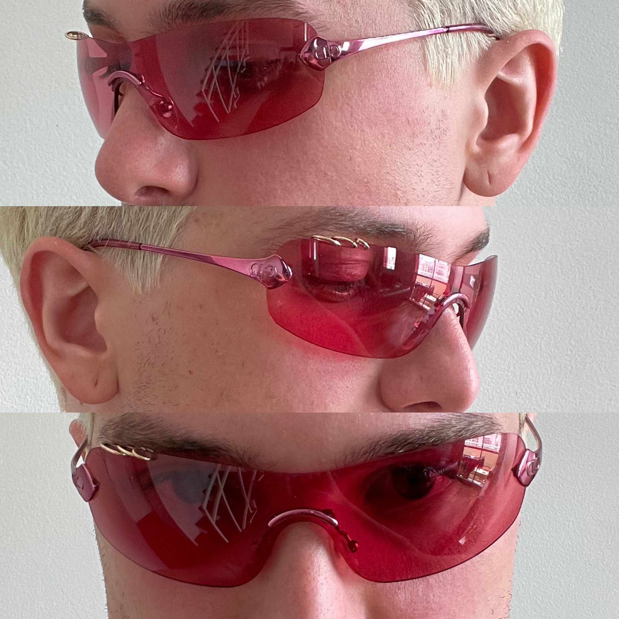 Christian Dior Piercing Pink Sunglasses