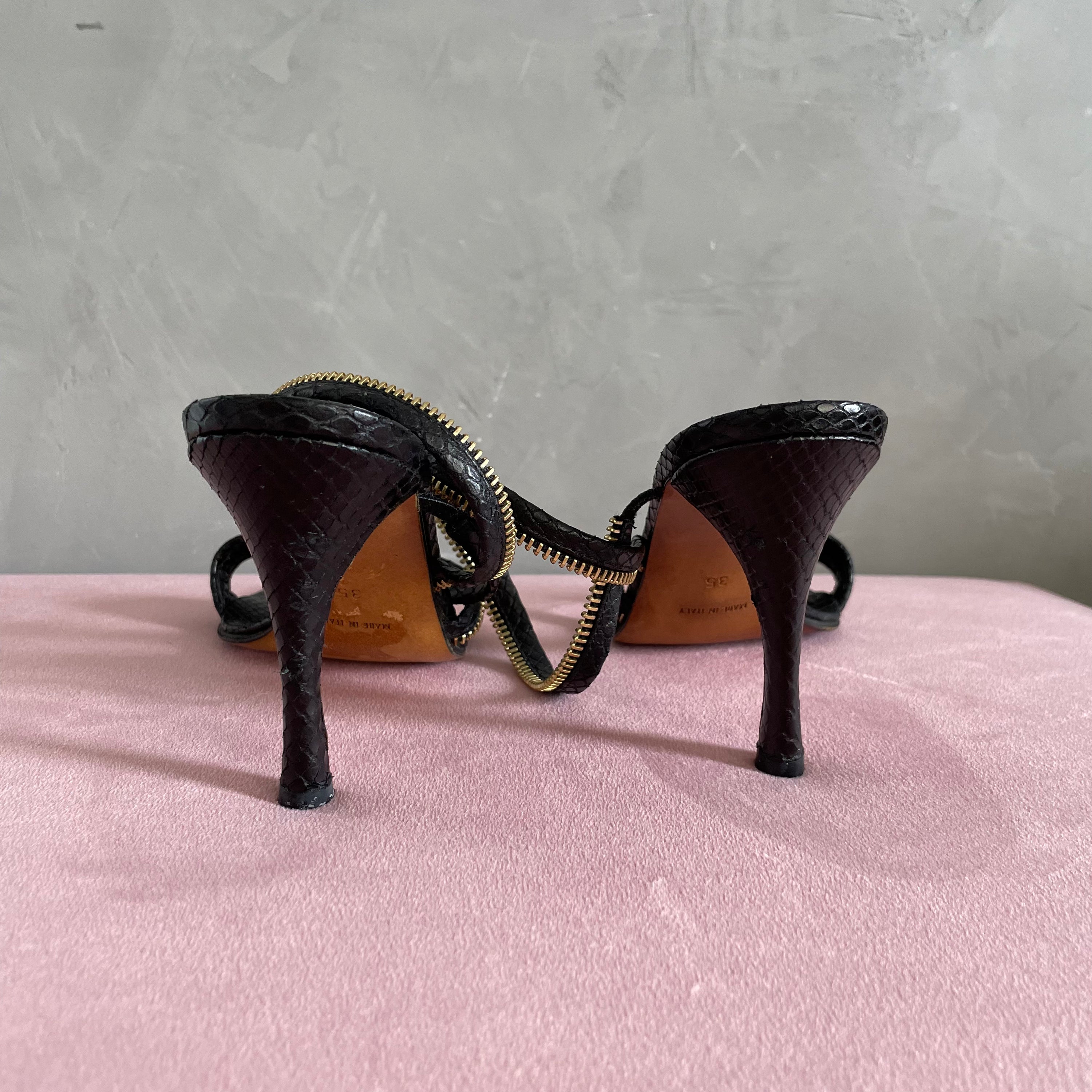 Dior Zipper Heels